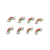 Rainbow Puzzle Eraser 8 Pack (2.4 Inches x 1.25 Inches