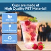 Reli. Plastic Cups, 16 oz (300 Cups Bulk)