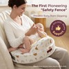 Momcozy Innovative Safety Fence Nursing Pillow - Firm & Springy