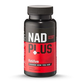 Revive | Tabletas de suplemento NAD+ para hombres y mujeres | Suplemento NAD impulsado por RiaGev®-SR | Energía celular, metabolismo, cerebro y apoyo 