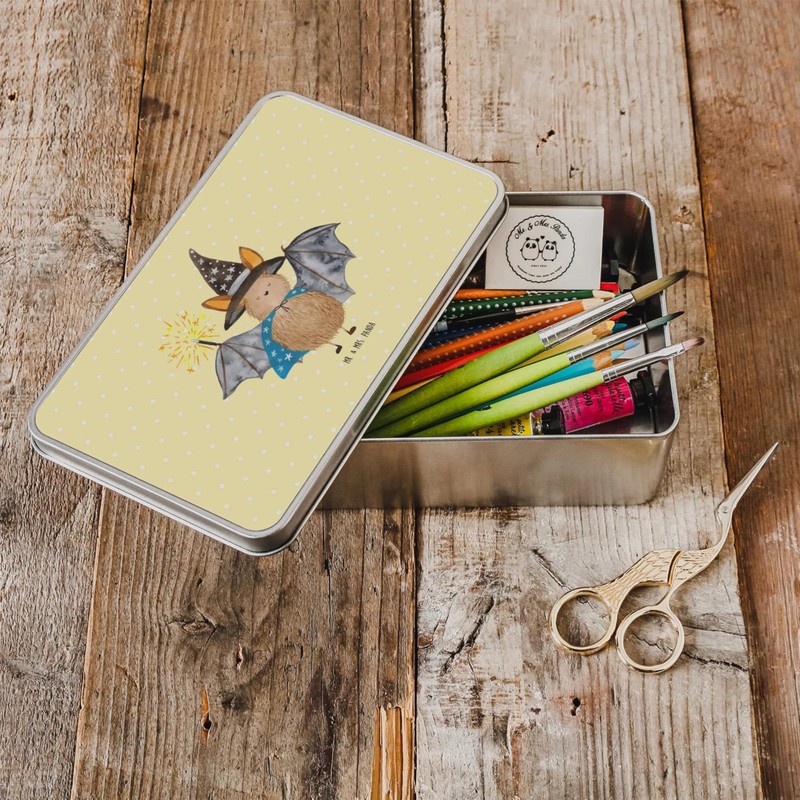 Mr. & Mrs. Panda Metal Tin Rectangular Bat Wizard Gift