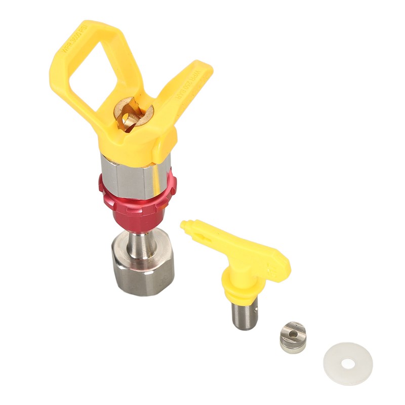 Spray Tip Guard Nozzle Base Swivel Aluminium Alloy Spray Guide