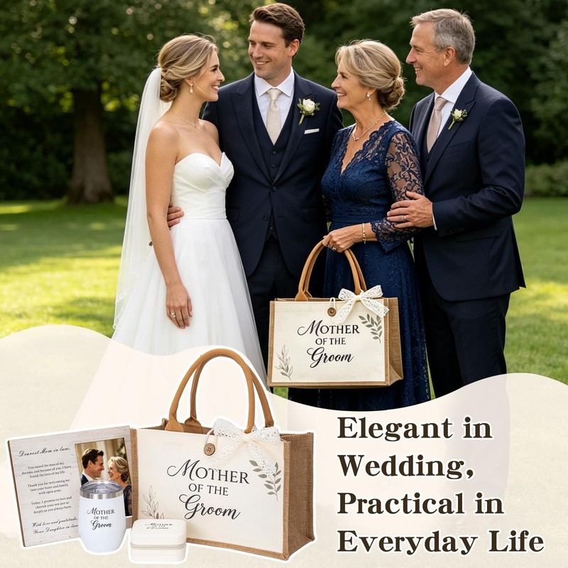 Mother of the Groom Gifts Set for Wedding Day Mom