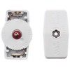 E-outstanding Lamp Switch 2PCS Plastic Housing On/Off Thumbwheel Light Lamp