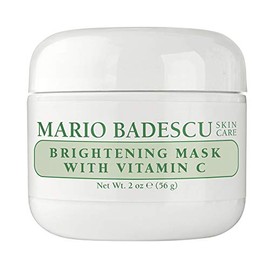 Mario Badescu Mascarilla iluminadora con vitamina C para todo tipo de piel | Mascarilla facial que ilumina la piel y destapa los poros | Formulado con