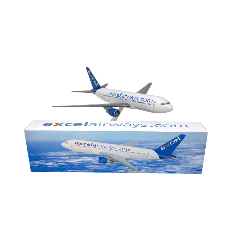 Flight Miniatures Excel Airways 767-200 1:200 Scale Model Airplane