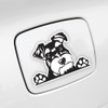 DK339 Cute Miniature Schnauzer Stickers 15 x 11 cm Hide