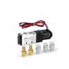 BLCH PNEUMATIC Solenoid Valve 4V210-08 DC12V Single Coil Pilot-Operated Electric