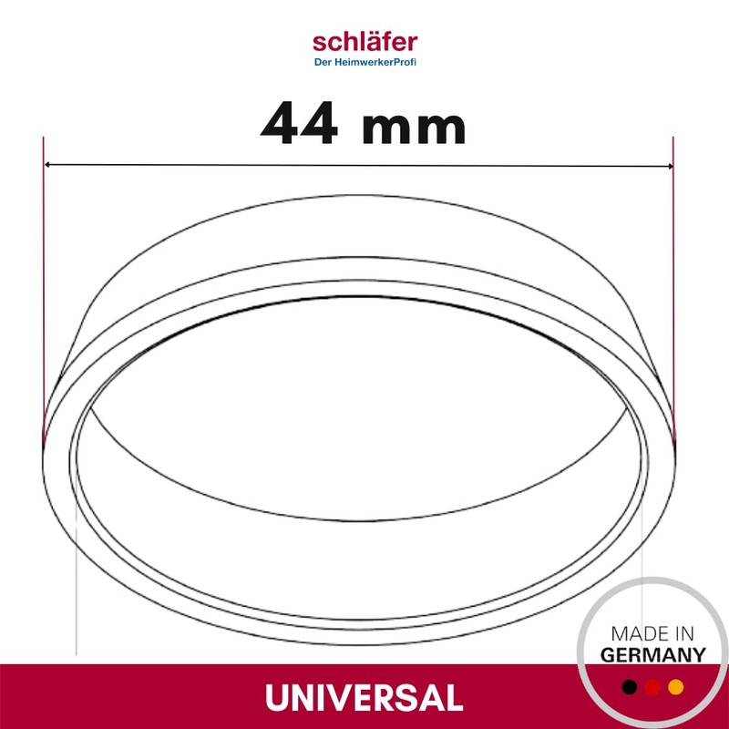 Schläfer | 189610 Sink Siphon Seals Kitchen Sink Hydraulic Seal