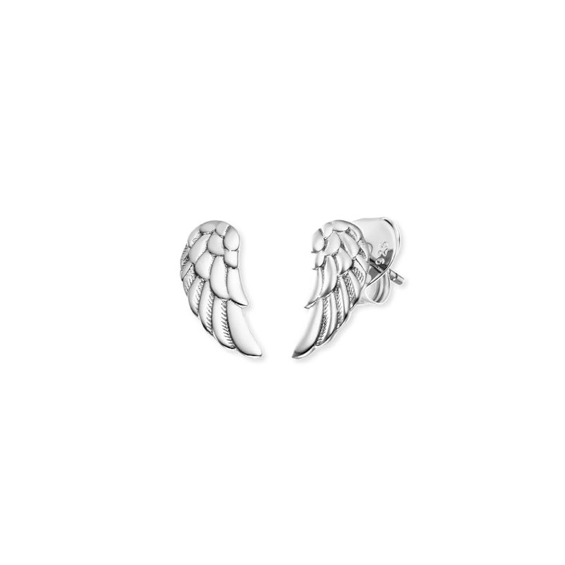 Engelsrufer ERE-FLYWING-ST Women's Stud Earrings Angel Wings Sterling Silver with
