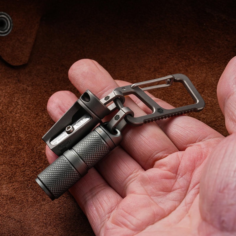 KeyUnity KA30SW Mini Split Key Ring Quick Release Key Organizer