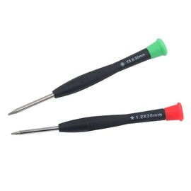 Precision T5 Torx Star Screwdriver and 5 Point 1.2mm P5 Pentalobe Screwdriver Set for Retina MacBook Pro and Air Repair Tool Kit