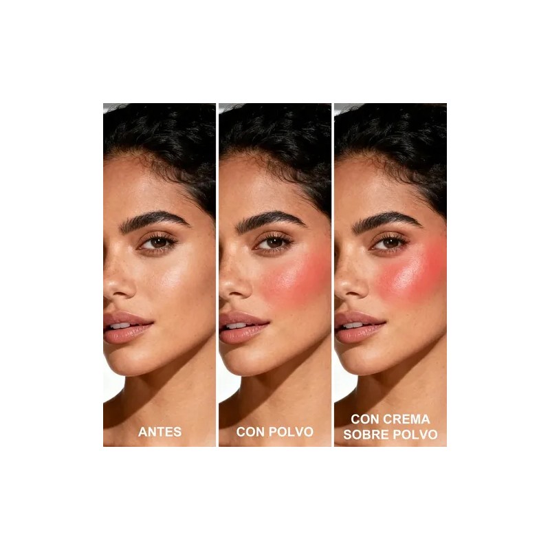 Heci Beauty Double-Take Crème & Powder Blush Duo Alta Pigmentación