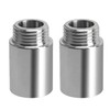 YXQ Shower Head Extension Arm,30mm Length 304 Stainless Steel G1/2