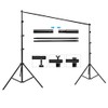 HYJ-INC HYJ-INC 10ft x 8.5ft Adjustable Photography Backdrop Support System
