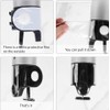 prosfalt 2 Chamber Wall Mounted Bathroom Shower Pump Dispenser and