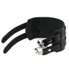 Unbranded Men's Punk Wide Genuine Leather Belt Wristband Bangle Cuff