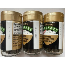 Trader Joe's 3 Pack Trader Joe's Furikake Nori Komi Japanese Seasoning No MSG 1.95 oz each