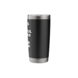 World's Most Wonderful Jacquard Twine Polisher Operator Stainless Steel Insulated Tumbler