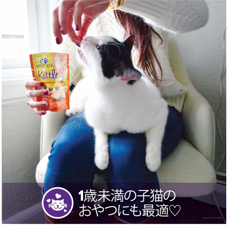 Wellness Kittles Cat Treats, Tuna & Cranberry Recipe, Grain Free,