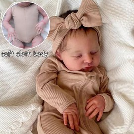 Zero Pam Real Life Reborn Baby Dolls 19 Inches Realistic Newborn Baby Girl Life Like Babies Dolls That Look Real Soft Silicone Babies Doll Toy for Kids