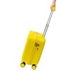 18" Children's Luggage Case Rolling Kids Ride-On Suitcase W/ Lock