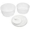Pearl Metal CC-1025 Vegilive Fresh Vegetable Colander White Made in