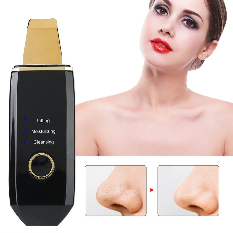 Ultrasonic Skin Scrubber Blackhead Removal Face Cleaning Skin Rejuvenation Machine