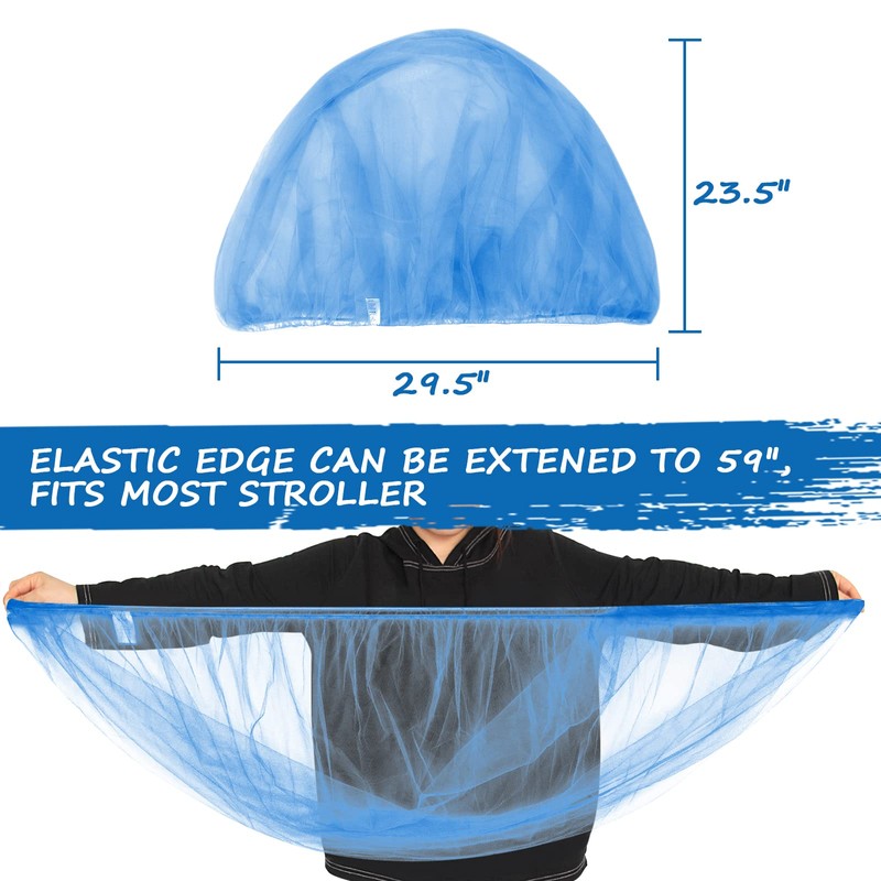 Mosquito Net for Stroller Baby Mosquito Netting for Strollers, Bassinets,
