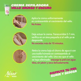 Nair Crema Depiladora Vello Grueso y Oscuro 150ml