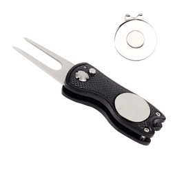 Eshan - Herramienta de división, con marcador de bola, clip magnético para sombrero, accesorios de campo de golf, regalos para hombres y mujeres golfistas