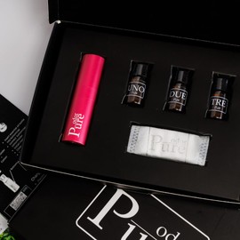 Pureodor Red Lips Nose Inhaler with Essential Oils Nose Stick Aromatherapy Yadom Thai (Red Lips)