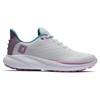 FootJoy Women's FJ Flex XP Golf Shoe, Grey/Purple, 8.5