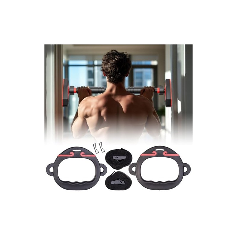 PEARL Sports Set of 2 Pull Up Bar Grips 300kg