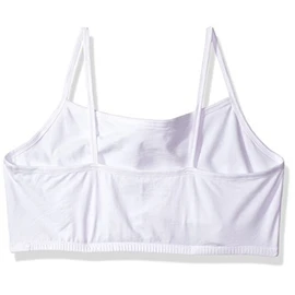 Fruit of the Loom Women's Cotton Pullover Sport Bra (Pack of 3), Pin Dot/Popsicle Pink/White