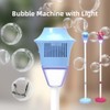 Bubble Machine with Light Vertical Bubble Maker for Birthday Outdoor
