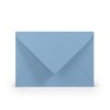 PAPERADO 50 envelopes dark blue ribbed light blue 100 g/m²
