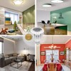 Rowrun PAR20 LED Bulbs 100W Equivalent 16W, Dimmable 3000K Warm
