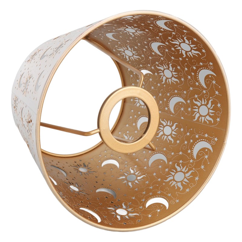 Shadow Lamp Shade, E27/E26 Clip On Table Lampshade, Light Accessories