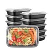 HUIBOHOU 10 Pack Meal Prep Containers,BPA Free Food Prep Containers