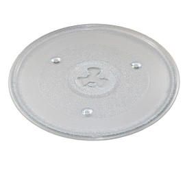 HQRP 10-1/2 inch Glass Turntable Tray Compatible with Hamilton Beach 252100500497 HB-P90D23 HB-P90D23A HBP90D23 HB-P90D23AL-DJ Microwave Oven Cooking Plate 270mm 10.5" 10,5" Emerson Sunbeam