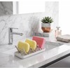 Heavy Weight 3.28oz Soap Dish with Removable Ceramic Drain Tray,