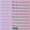 20pcs Nail Drill Bits Set,3/32inch Professional Ceramic Safety Bits for
