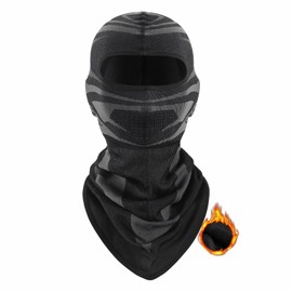 MORGEN SKY DTJ01 Balaclava Balaclava Neck Warmer, For Winter, Fleece-Lined, Thin, Cold Protection, 360° Heat Retention, Windproof, UV Protection, No Stifling, Stretch, Snowboarding, Skiing, Cycling,