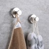 Augegel Suction Cup Hooks for Shower, Reusable Towel Hooks for