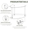 Sezanrpt 2-Tier Acrylic Corner Shelf Organiser Storage 24 x 24