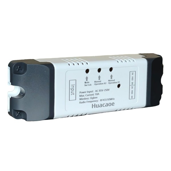 Zigbee 2CH AC 85-250V Relay Smart Switch Module,Wireless APP Remote
