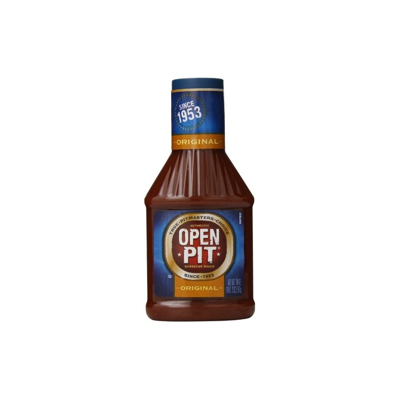 Open Pit Blue Label Original Barbecue Sauce, 18 oz. (Pack
