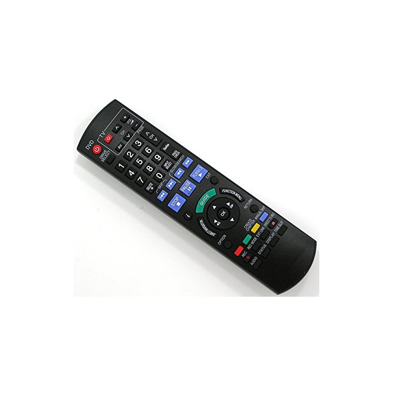 Replacement Remote Control for Panasonic TV DMR-EZ48VE | DMR-EZ48VK |