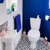 COZYART Royal Blue Bath Towels Set 6 Piece, 2 Bath